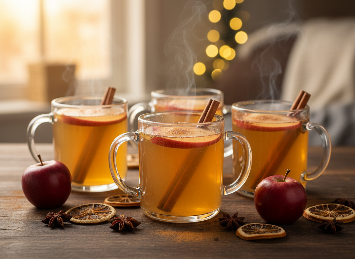 Apfel-Zimt Punsch (alkoholfrei)