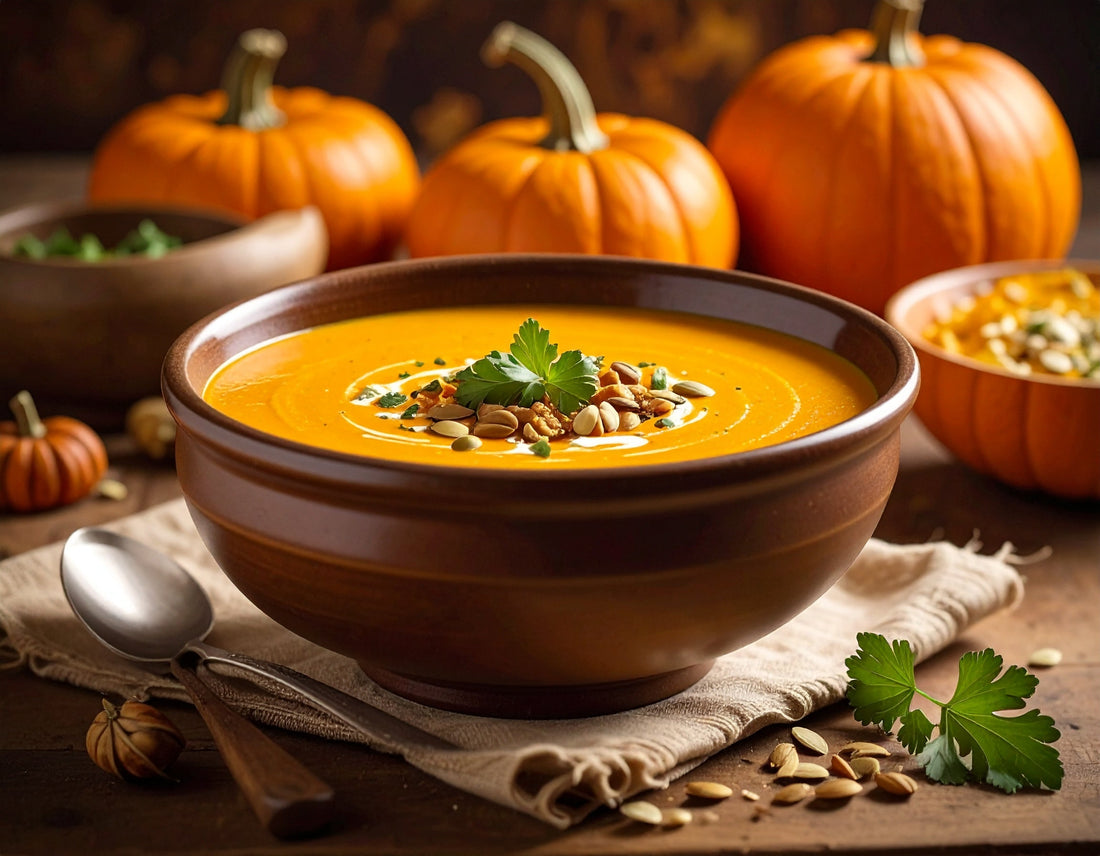 Kürbis-Kartoffel-Suppe