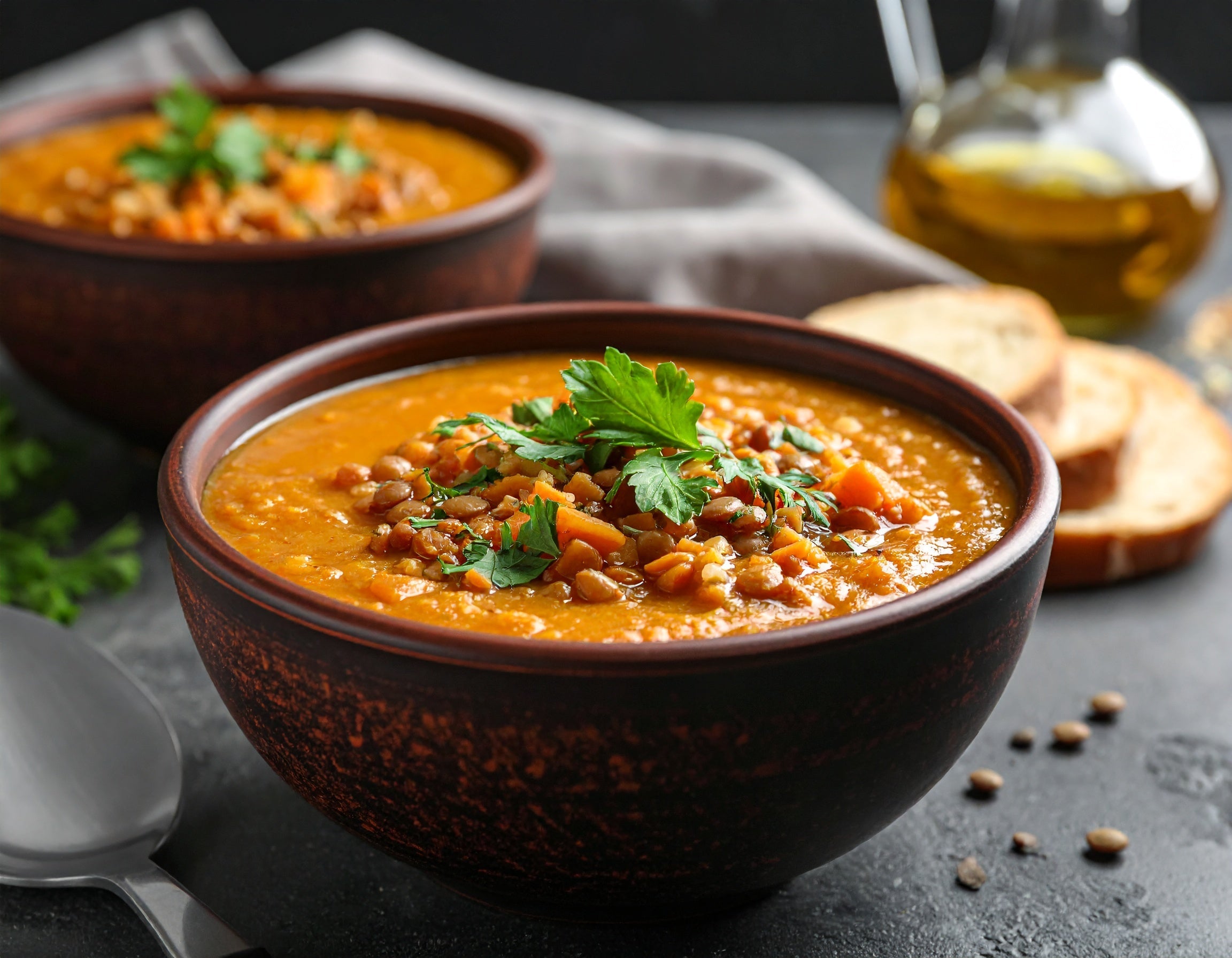 Linsensuppe